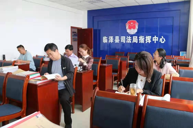 张掖市司法局督查组督导检查各县区部分司法所安置帮教工作1.jpg